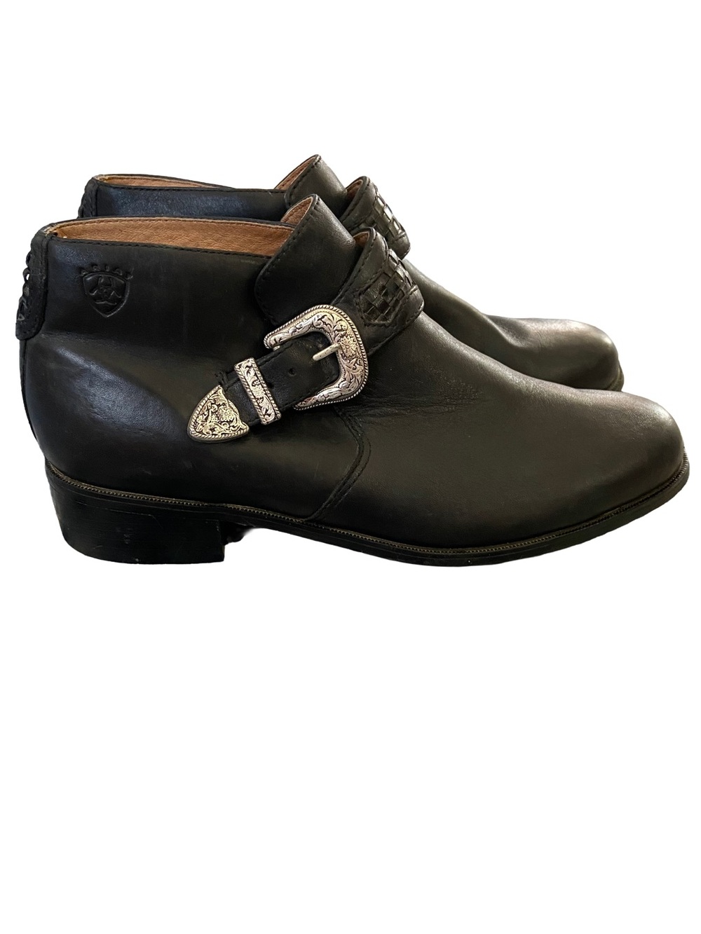 Ariat Black Leather Blair Ankle Boots